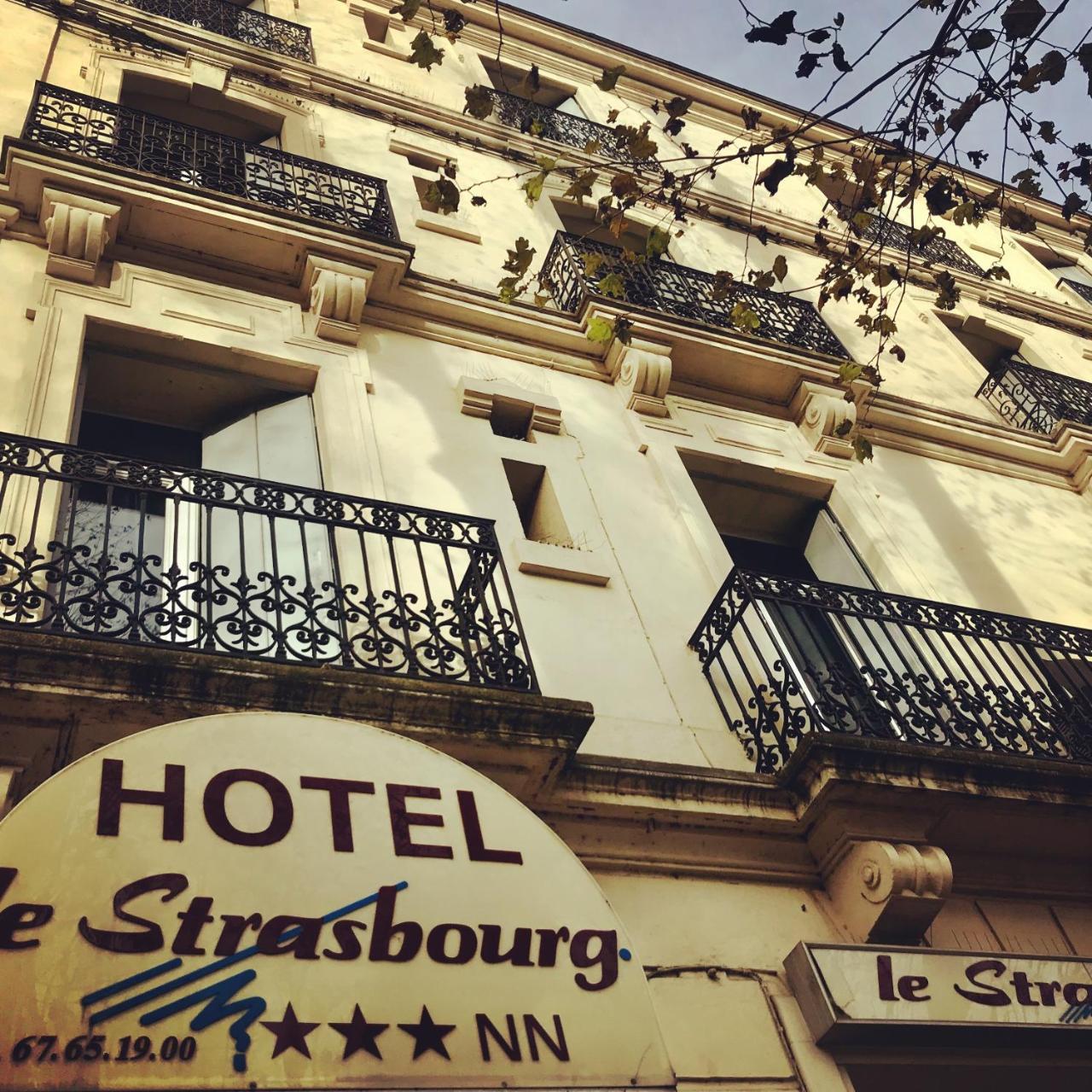Le Strasbourg Hotel مونبيلييه المظهر الخارجي الصورة